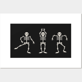 Dancing Skeletons Posters and Art